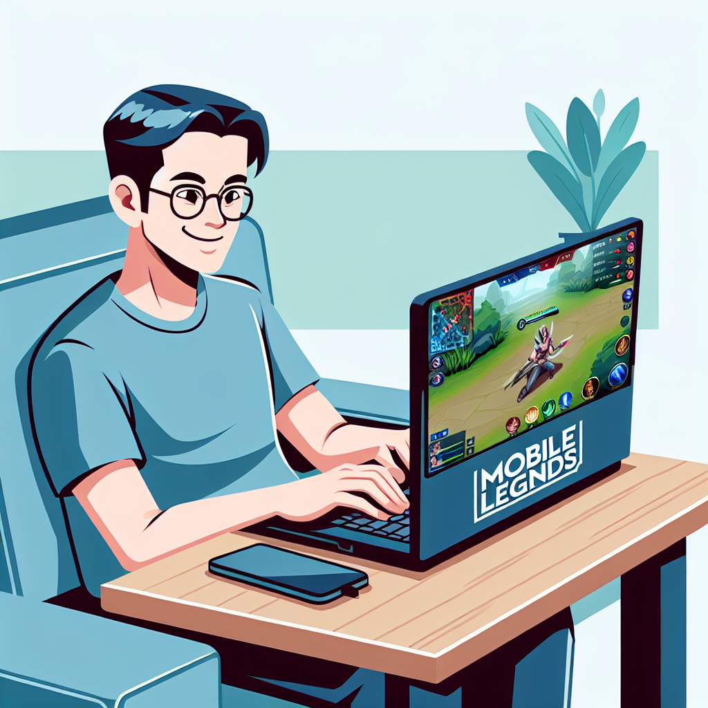 cara main mobile legend di laptop tanpa lag