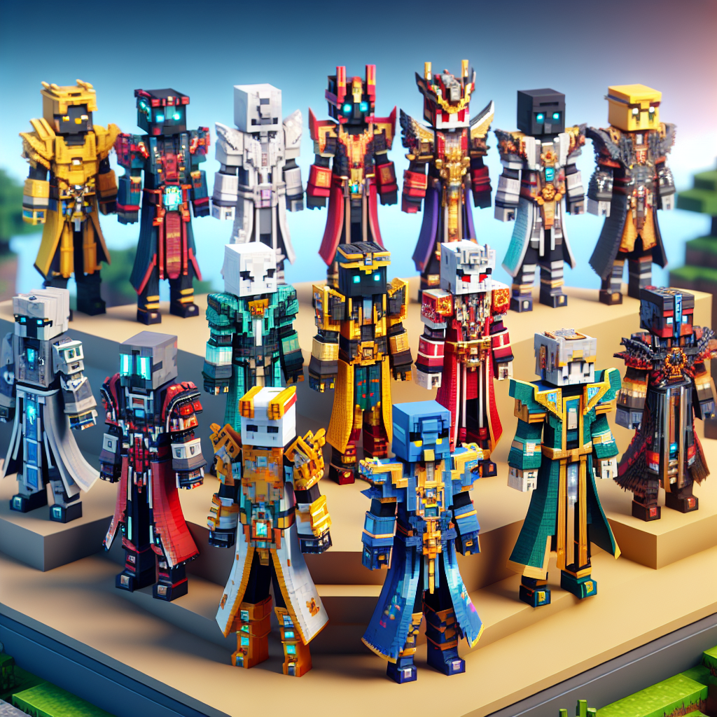 Top 10 Unique Minecraft Skins to Elevate Your Game