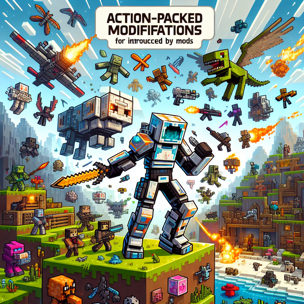 Top 10 Action-Packed Mods for Minecraft: Enhance Your Gameplay